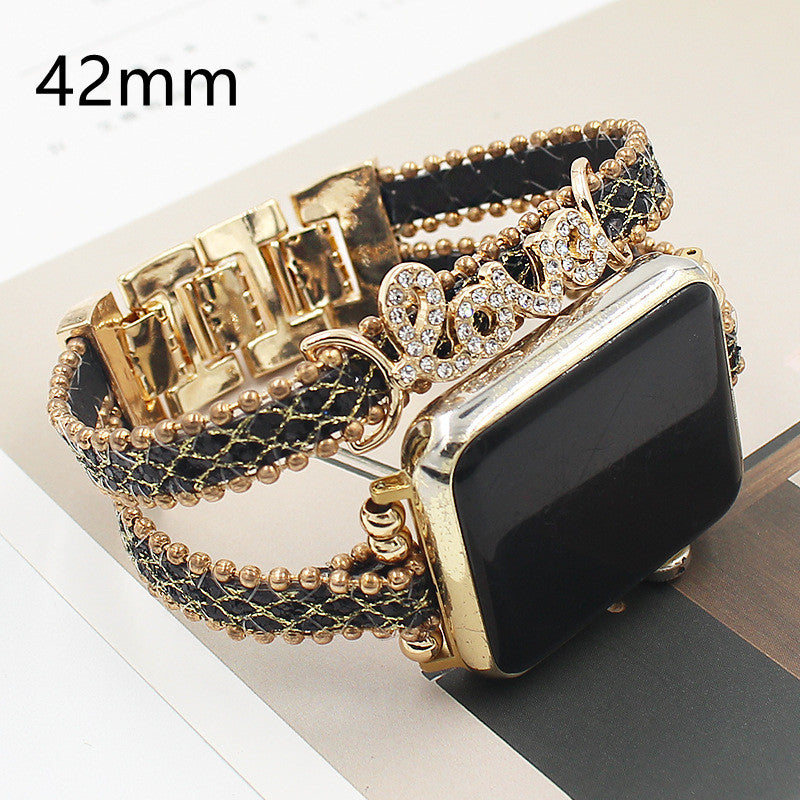 Smartwatch-Armband aus Imitation-Leder – Bild 14 | LuxeStyle