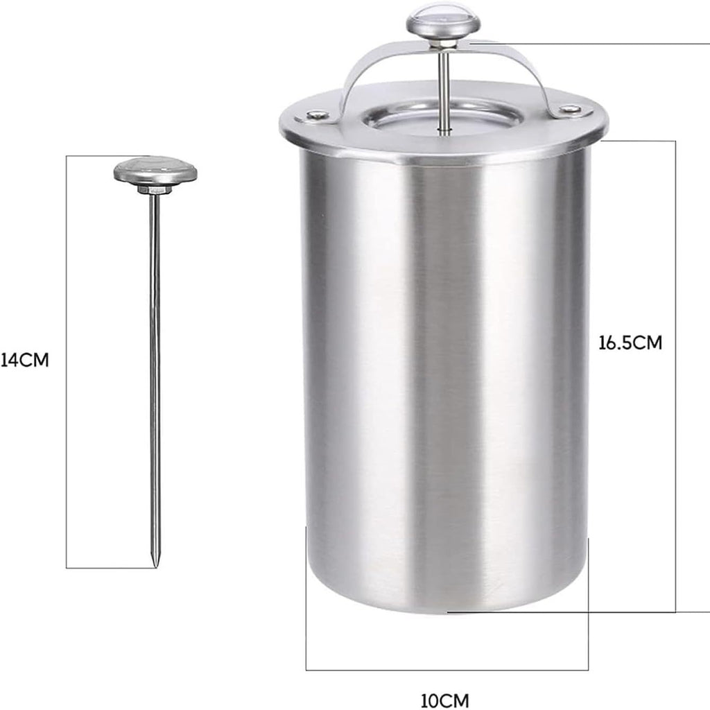 Dampfgarer mit Thermometer aus Edelstahl – Bild 7 | LuxeStyle