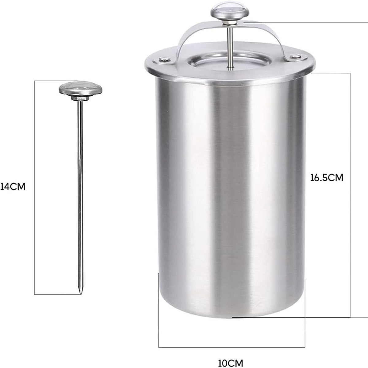 Dampfgarer mit Thermometer aus Edelstahl – Bild 7 | LuxeStyle