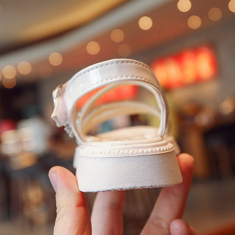 Kinder Prinzessinnen-Slipper mit Strass
