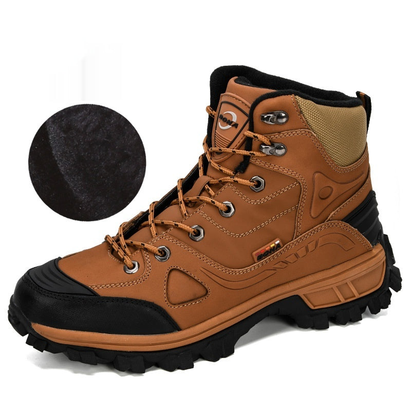 Wärmende Winterstiefel für Herren