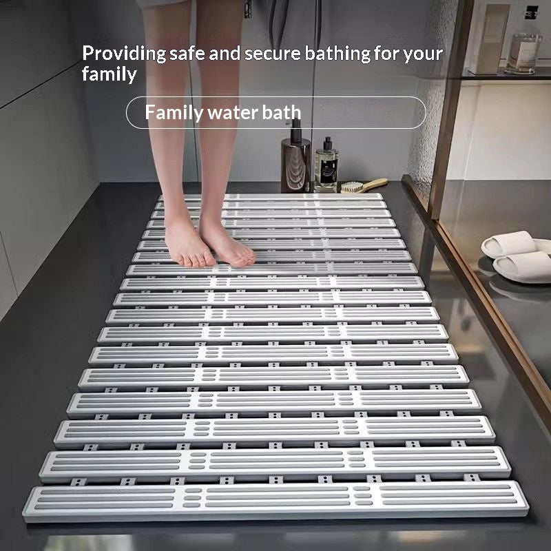 Bambus-Drainagematte für Bad – rutschfest – Bild 9 | LuxeStyle