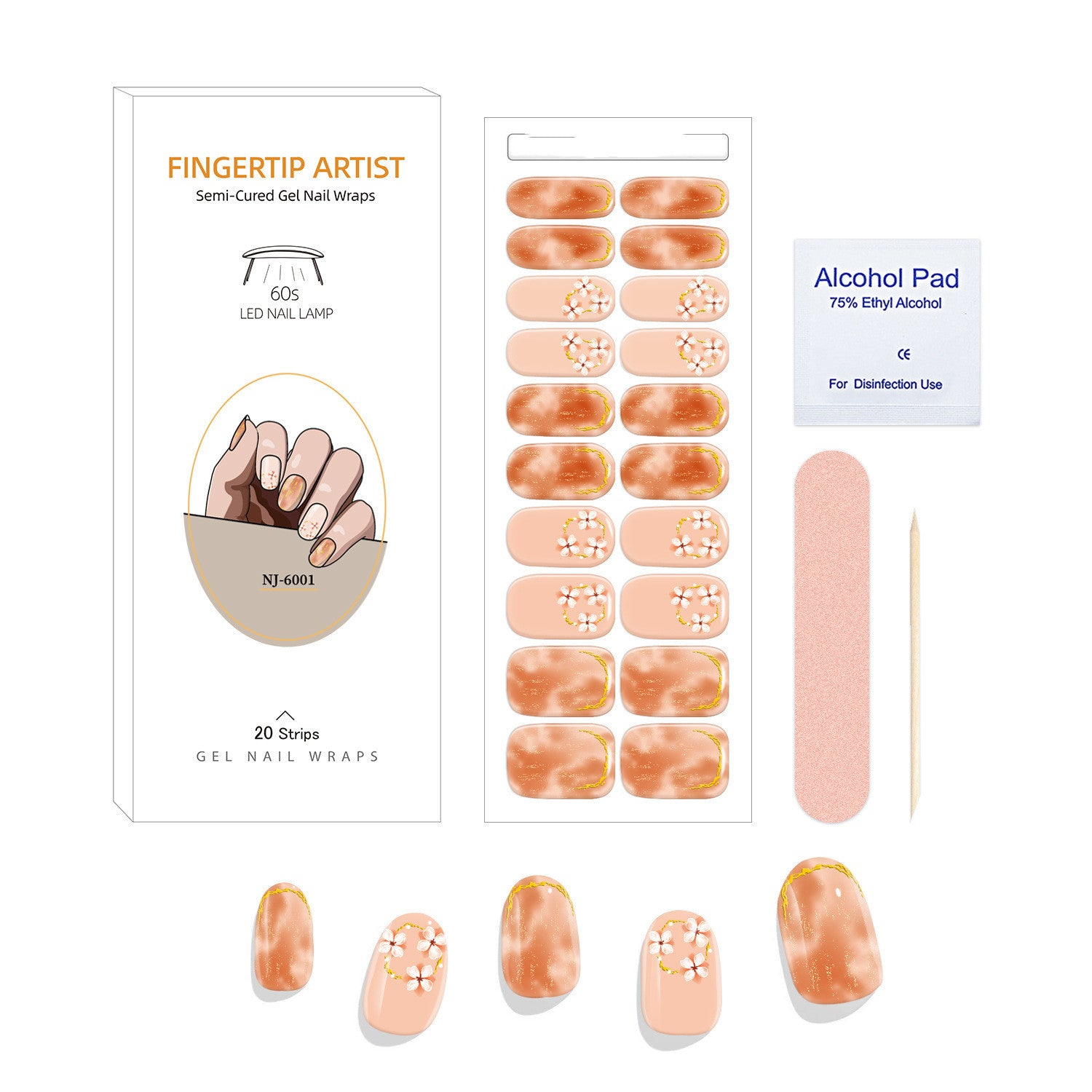 Gel-Nagelsticker