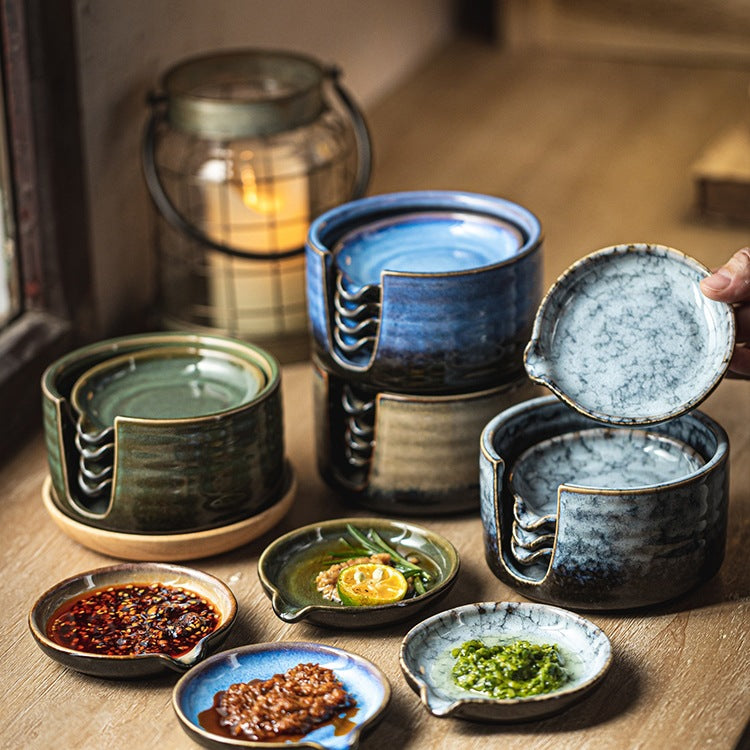 Japanisches Schälchen-Set mit Ablage – Bild 4 | LuxeStyle