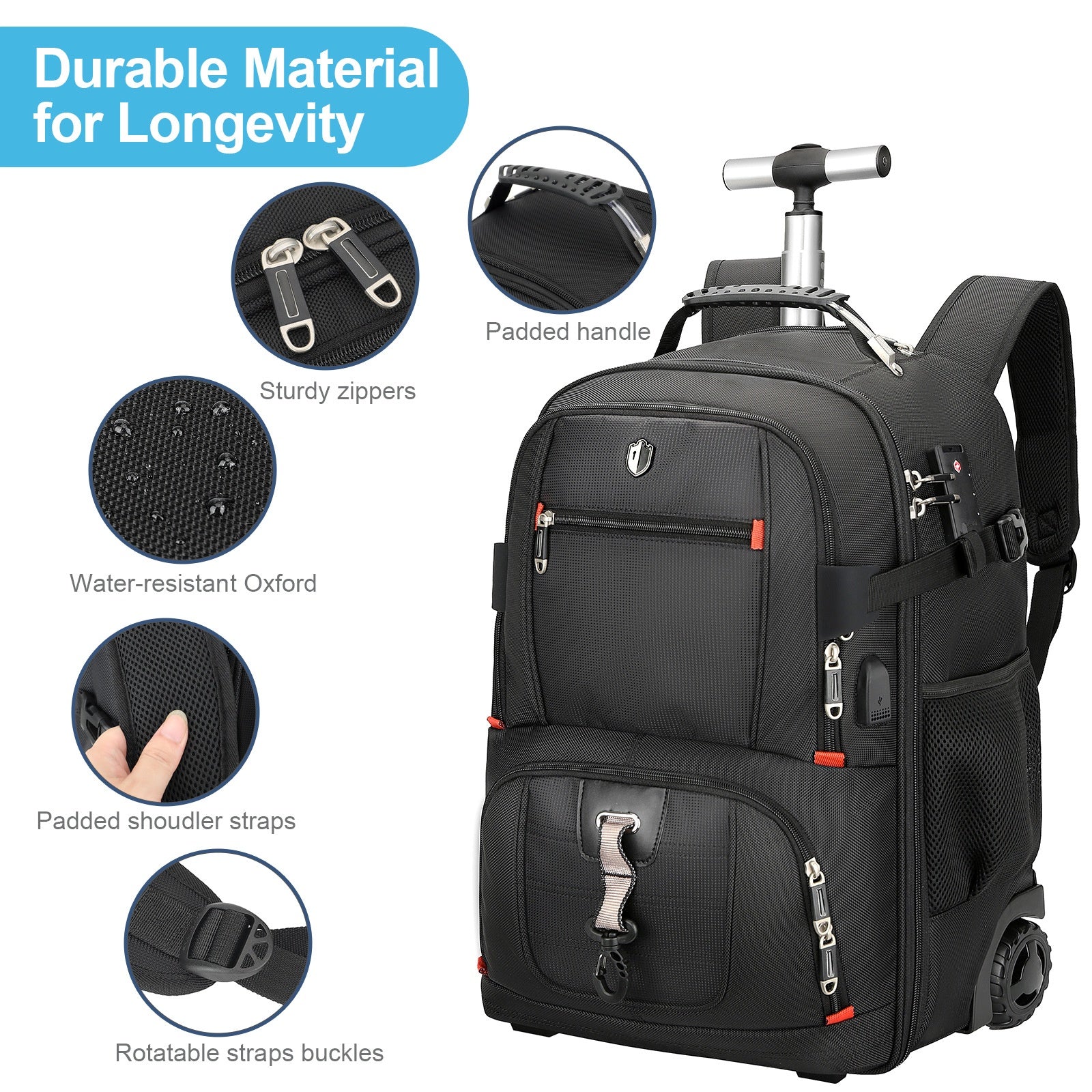 Swicky Trolley Boarding Rucksack