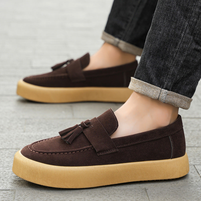 Derby Loafers im Britischen Casual-Stil