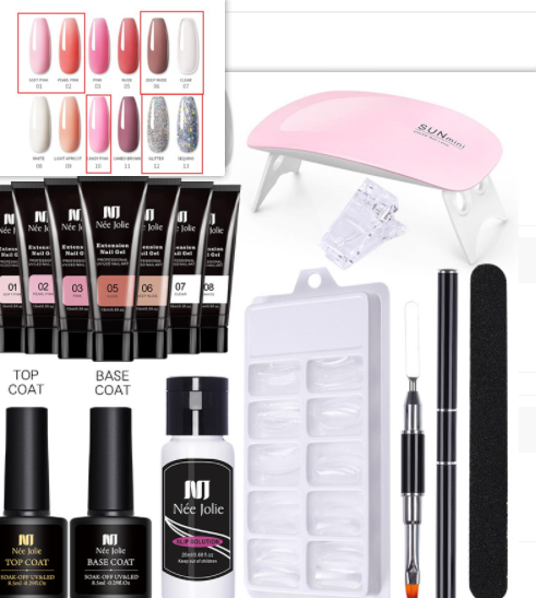 Nageldesign-Set mit Kristallpaste – Bild 5 | LuxeStyle