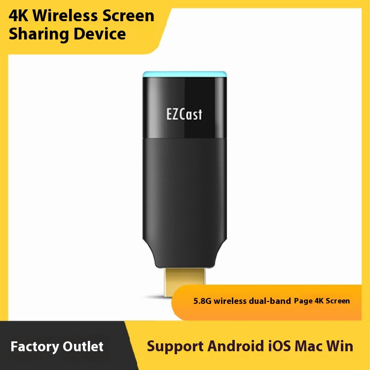 EZCast2: Dual Band Wireless 4K Screen Saver