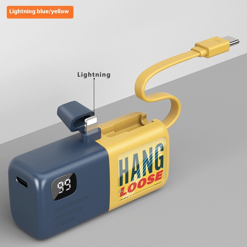 Mini Powerbank mit Digitalanzeige