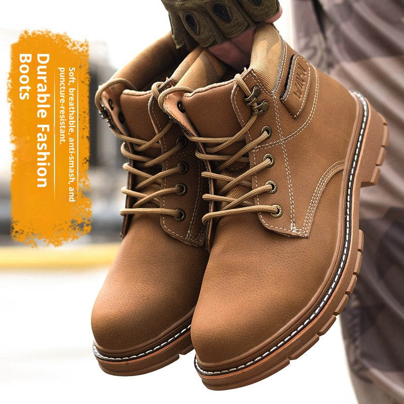Leichte Arbeitschuhe mit Stahlkappe – Bild 1 | LuxeStyle