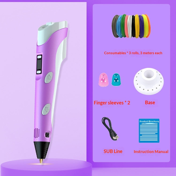 3D Zeichenstift für Kinder – Kreativer Lernspass