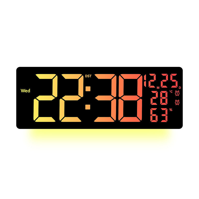 RGB-Farbwechselnde LED-Wanduhr