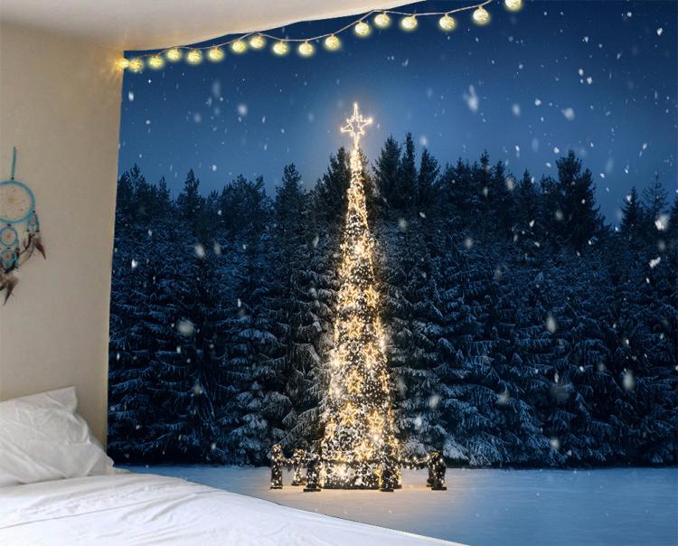 Weihnachtsbaum-Wandbehang für Kinder