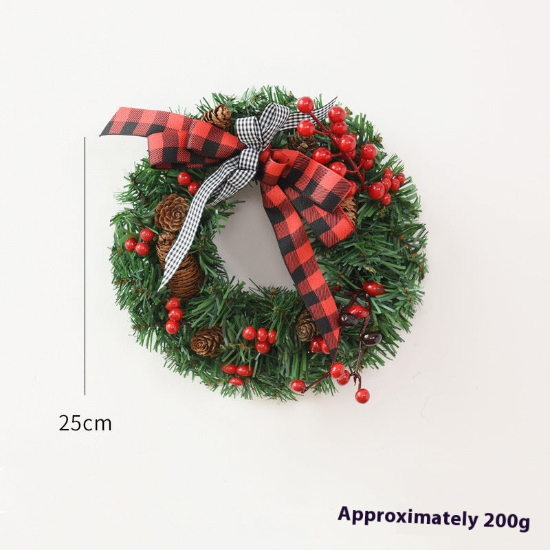 Weihnachtsgirlande mit Bogenkranz – PVC – Bild 14 | LuxeStyle