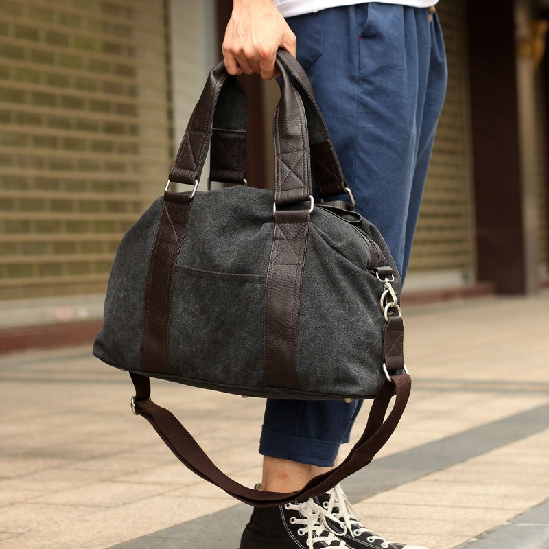 Retro Canvas Businesstasche für Herren