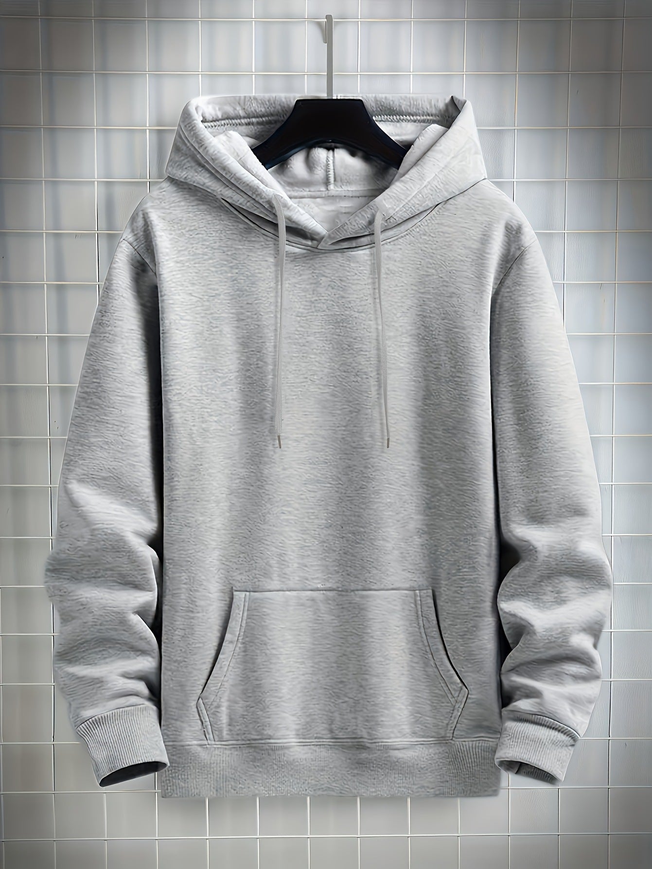 Herren Heavyweight Hoodie mit Kängurutasche