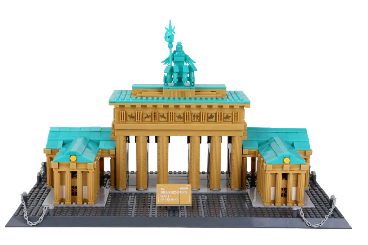 Bausteine Modell Brandenburger Tor für Kinder – Bild 2 | LuxeStyle