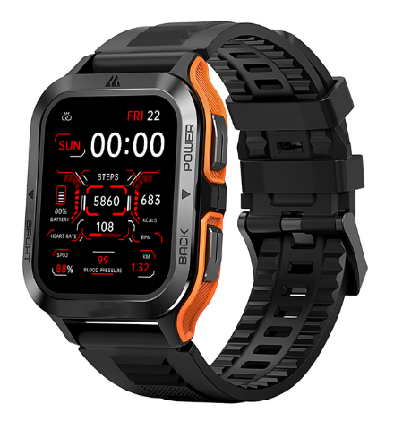 Wasserdichte Smartwatch mit Bluetooth-Telefonie – Bild 9 | LuxeStyle
