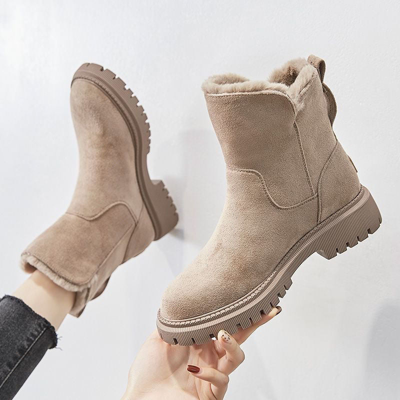 Dicke isolierte Snow Boots mit Sherpa Futter – Bild 7 | LuxeStyle
