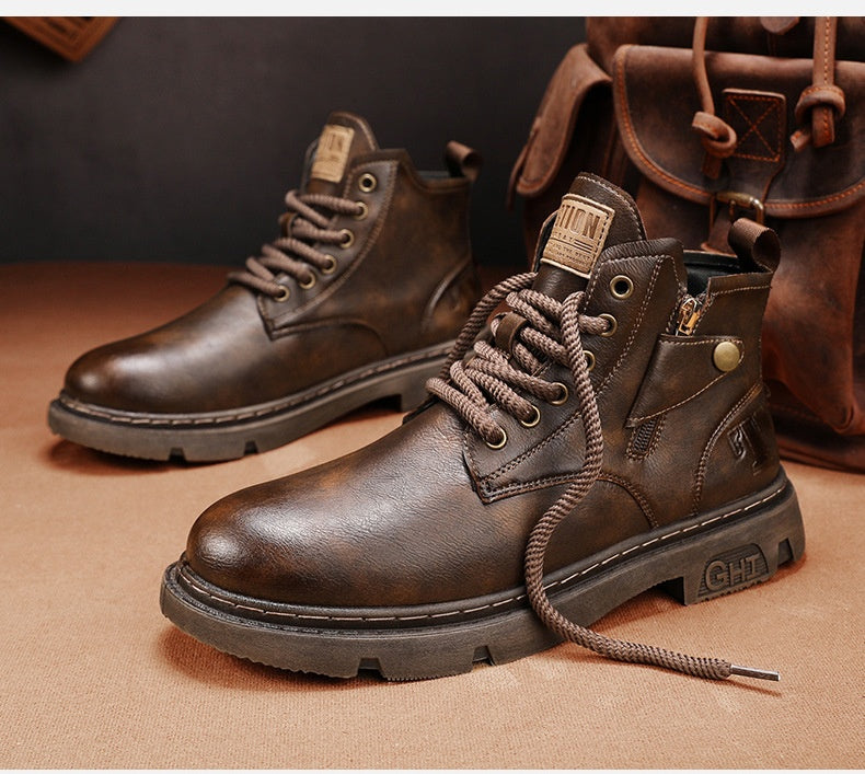 Retro Britische Martin Boots für Herren