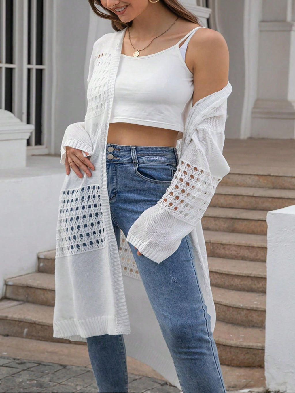 Offener Cardigan