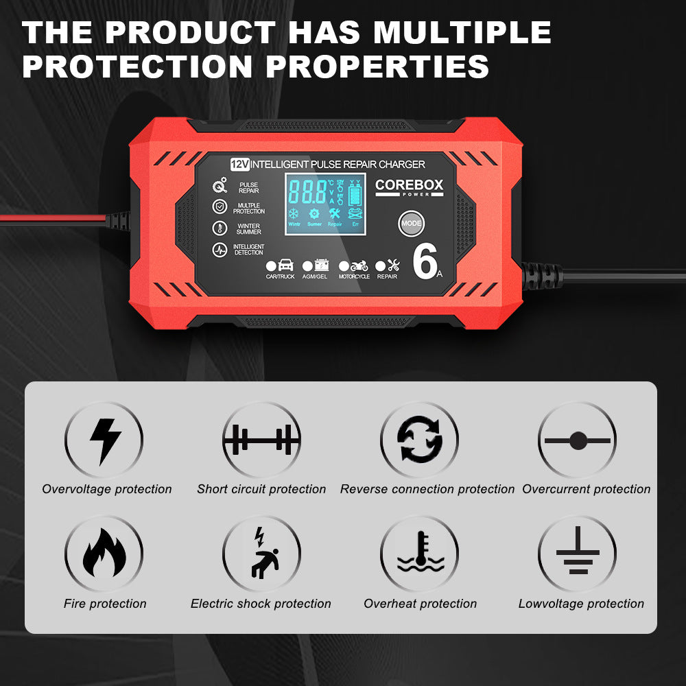 12V/6A Smart Batterieladegerät