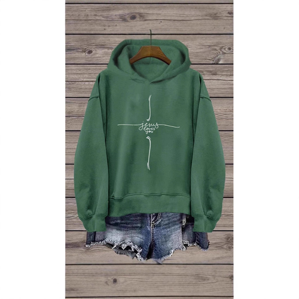 3D-Print Kapuzenpullover für Damen