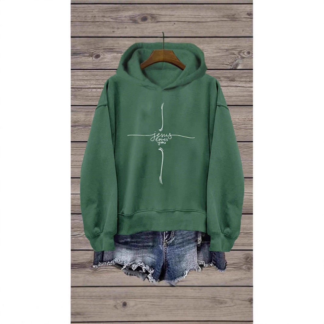 3D-Print Kapuzenpullover für Damen