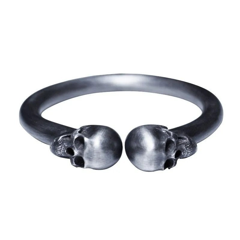 Black Skull And Bone Armband – Bild 4 | LuxeStyle