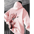 Locker geschnittener Hoodie für Herren mit Print
