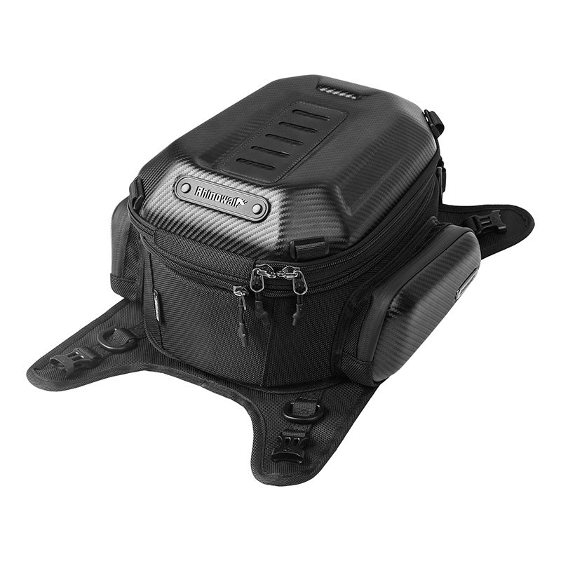 Motorrad-Hartschalenrucksack, 15L erweiterbar