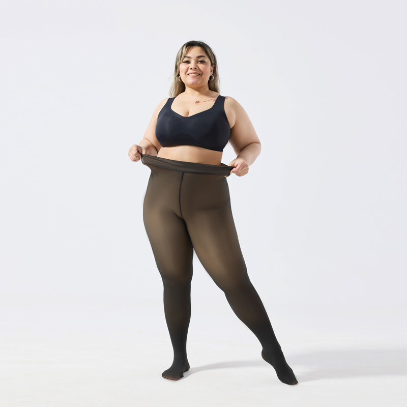 Thermo-Leggings mit Kaschmir-Effekt