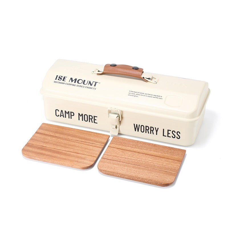 Outdoor Camping Werkzeugkiste mit Stickern – Bild 11 | LuxeStyle