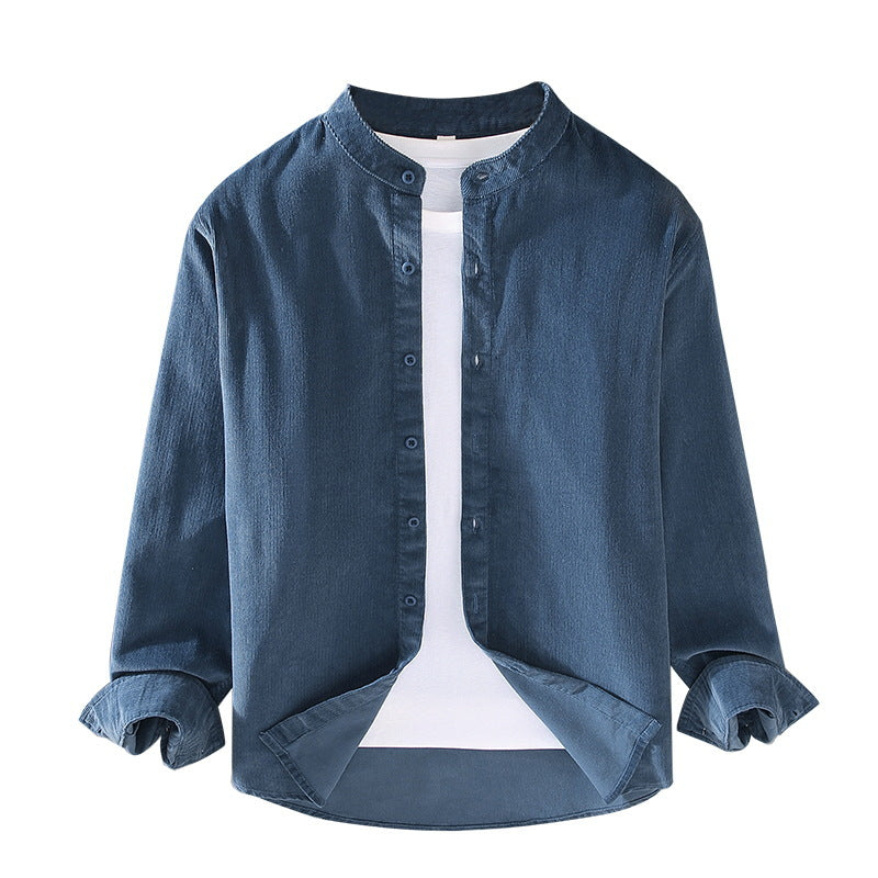 Retro Corduroy Hemdjacke für Herren – Bild 2 | LuxeStyle