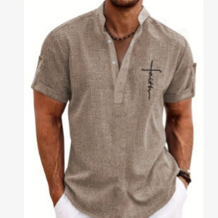 Freizeitanzug mit 3D-Print Polo-Shirt – Bild 3 | LuxeStyle