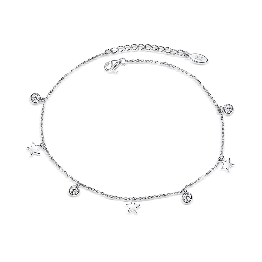 Armband mit Stern-Anhänger aus 925er Silber – Bild 5 | LuxeStyle