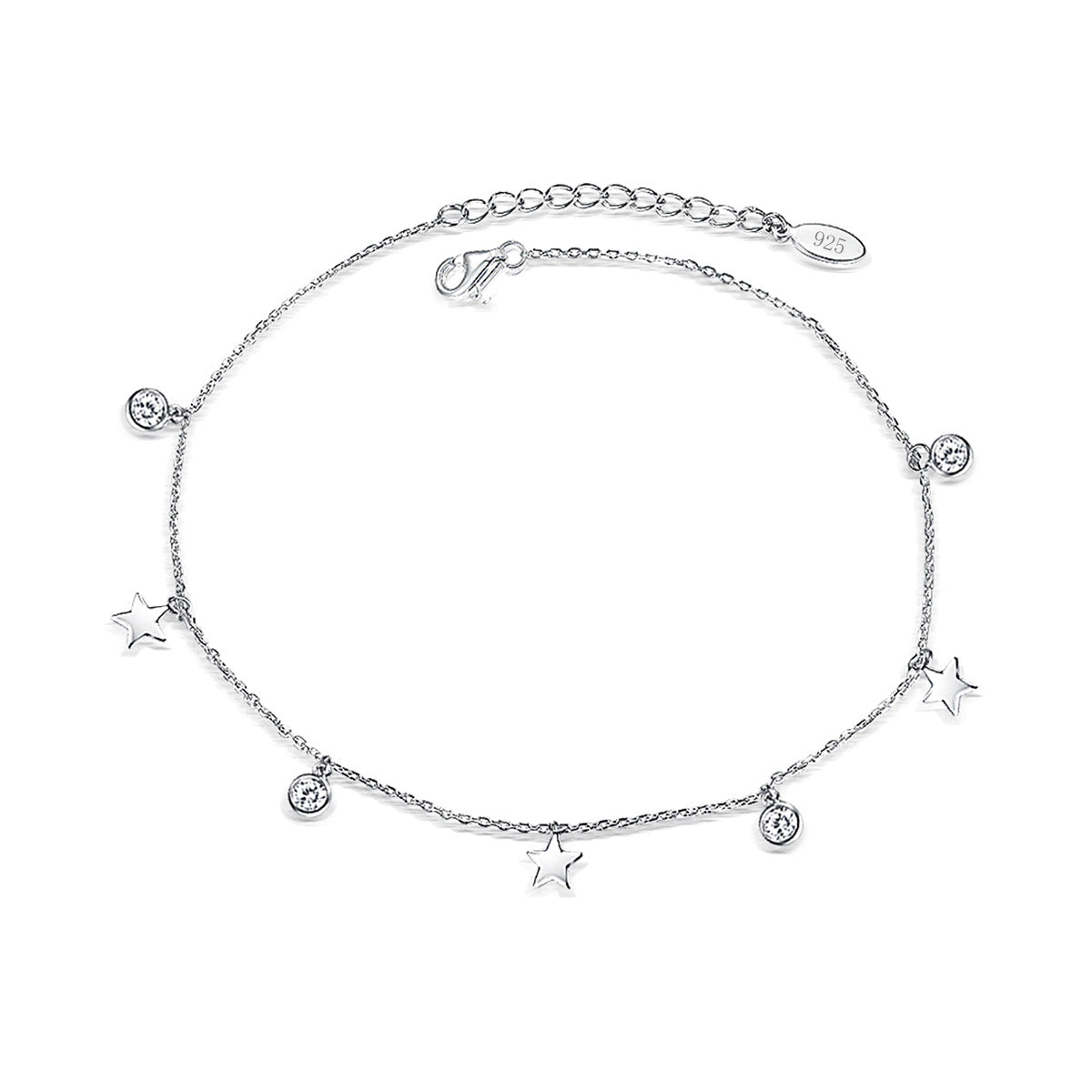 Armband mit Stern-Anhänger aus 925er Silber – Bild 5 | LuxeStyle