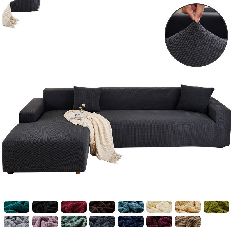 Elastischer Schonbezug für modulare Sofas