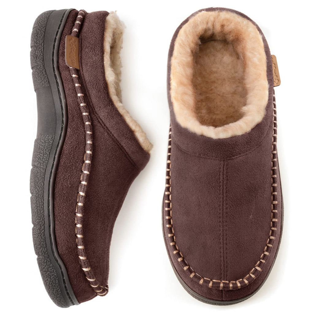 Bequeme Herren-Hausschuhe zum Hineinschlüpfen | LuxeStyle