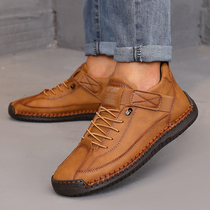Lässige Lederboots für Herren