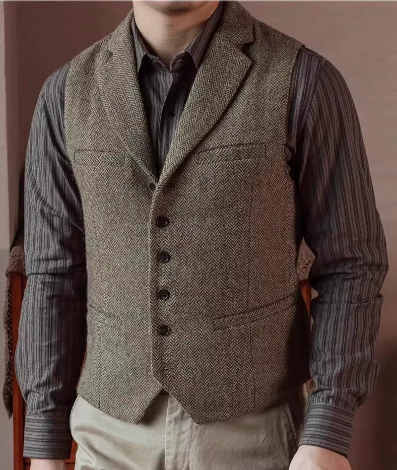 Männer Weste ohne Ärmel – Casual – Bild 5 | LuxeStyle