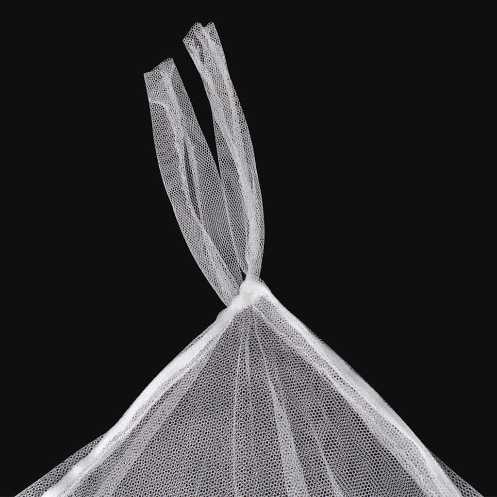 Moskitonetz-Set, 2-teilig, quadratisch