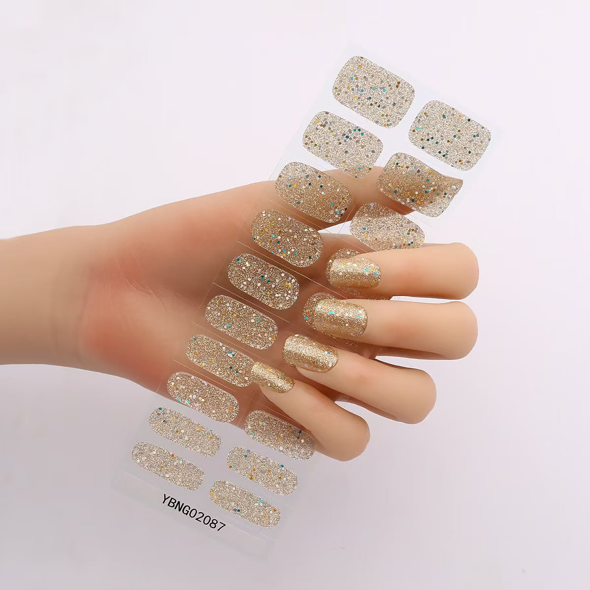Semi-Cured Gel-Nagelsticker – Bild 13 | LuxeStyle