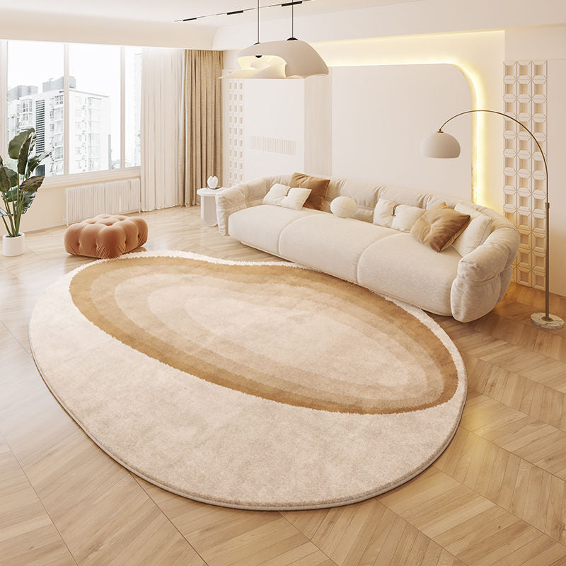 Geometrisches Creme‑Rug aus Polyester – Bild 18 | LuxeStyle