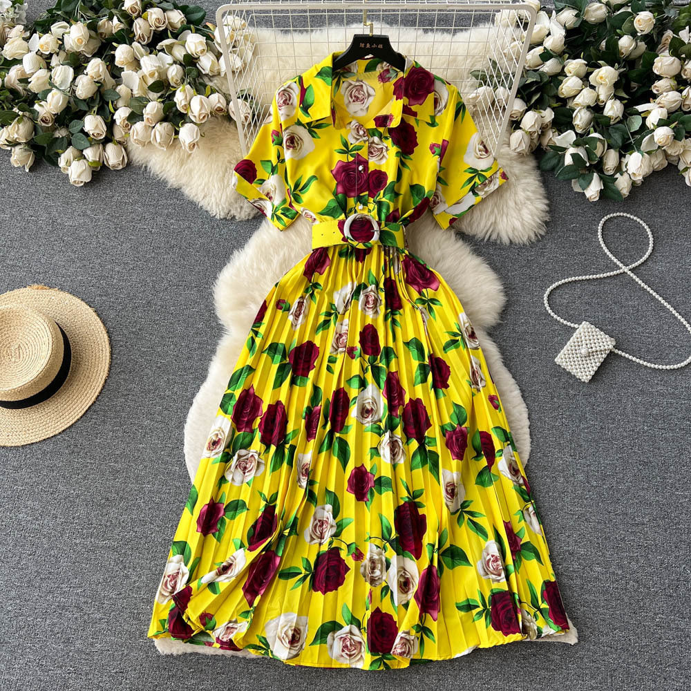 Chices Kurzarm-Top mit Blumenmuster im French-Stil – Bild 11 | LuxeStyle