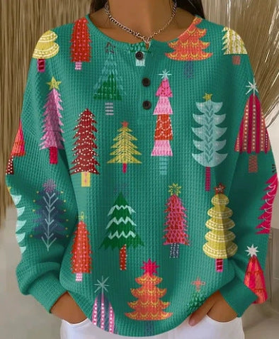 Retro-Lässiges Sweatshirt
