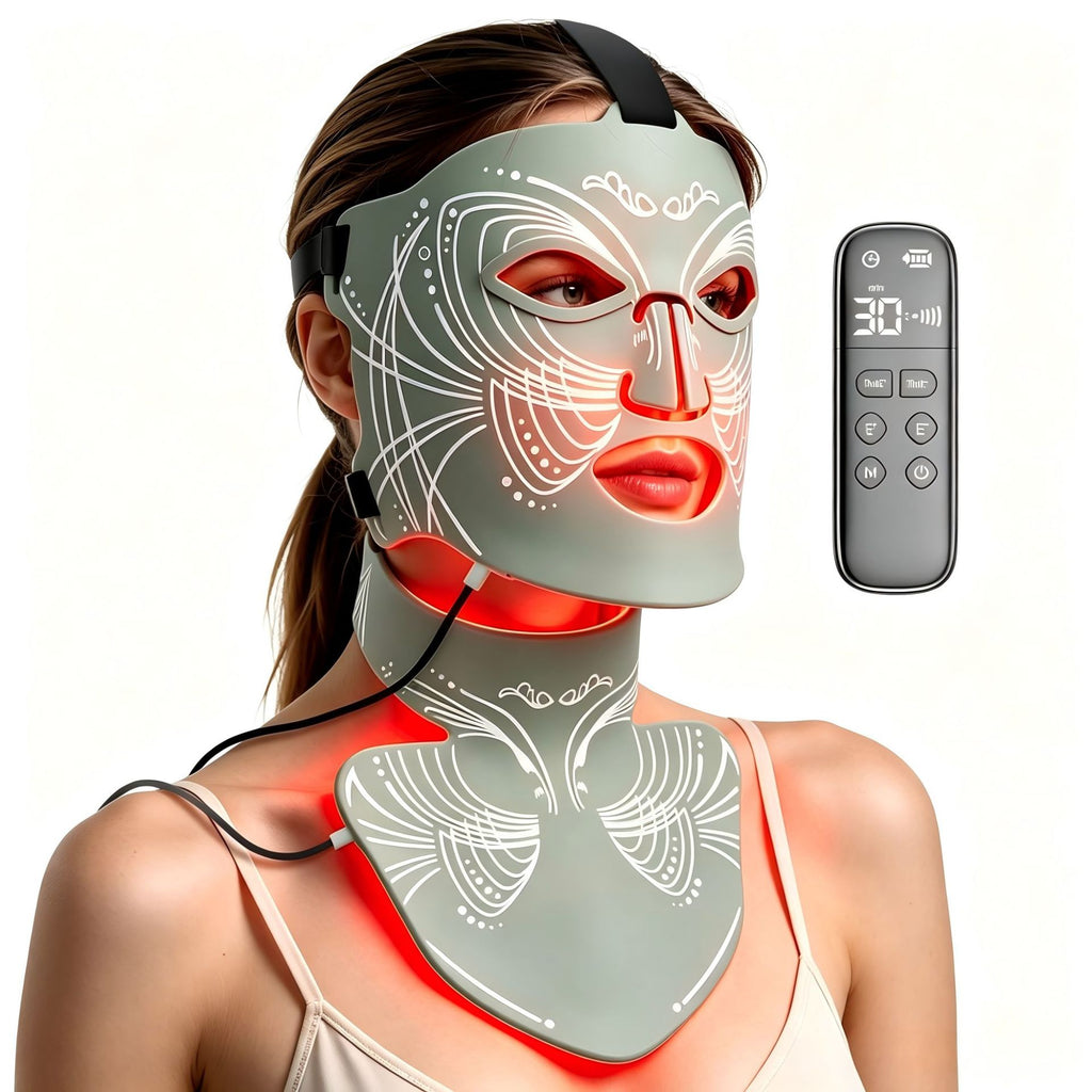 Gesichtsmaske mit LED