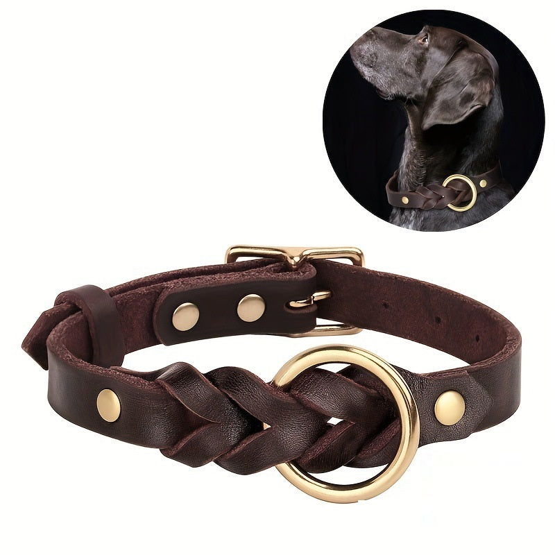 PU-Leder Halsband für Hunde