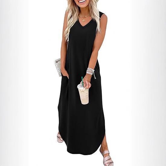 Extra-langes Sommerkleid für die Ferien – Bild 8 | LuxeStyle