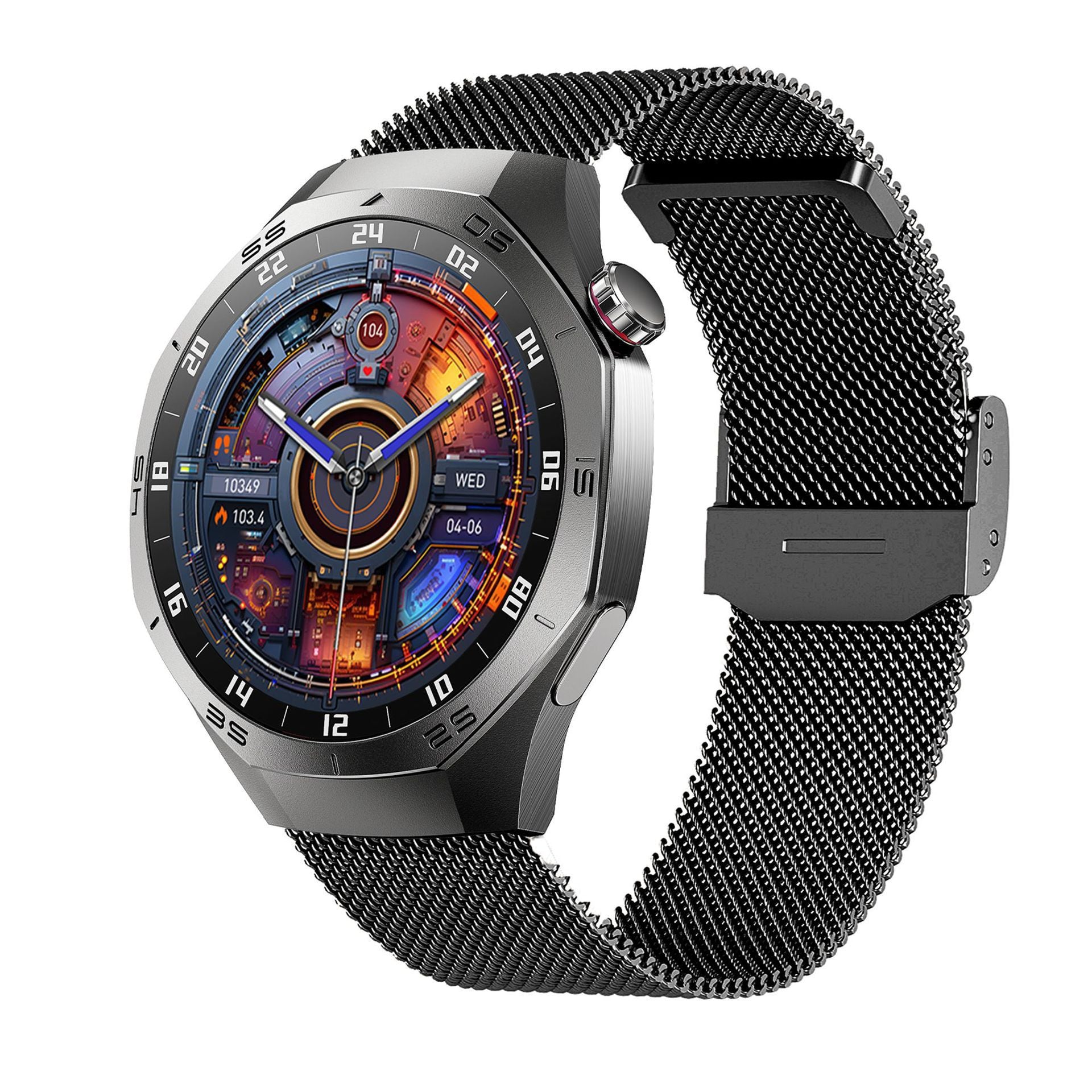 Smartwatch mit Bluetooth-Telefonie und Kamera